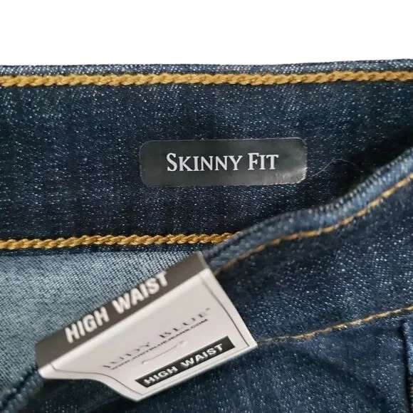 Judy Blue High Waist Skinny Fit Stretch Jeans Phone Pocket Women's Size 1/25 NWT - Picture 5 of 13